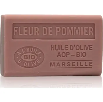 Mýdlo Label Provence Nature BIO mýdlo z Marseille Jabloňový květ 125g Label Provence