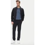 Bugatti Kalhoty z materiálu 4036 36827 Tmavomodrá Slim Fit 36_34