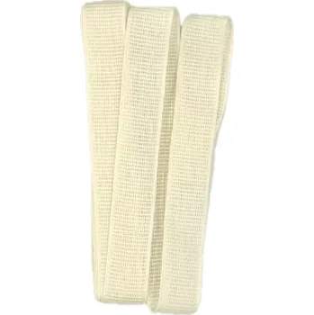 Stuha Stuha látková Nature Taft – Cream Harmony krémová 15mm x 2m (7,- Kč/m) (Jednobarevná stuha, bavlněná, oboustranná, barva krémová, okraje zpevněné tkaním, Go Green - biologicky odbouratelná)