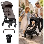 BUMPRIDER Connect Mini Kočárek s příslušenstvím Taupe