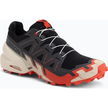 Oblečení a móda Pánské běžecké boty Salomon Speedcross 6 black/fiery red/almond milk