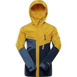 Dětská bunda s ptx mebránou ALPINE PRO NOREMO 3 žlutá 140-146