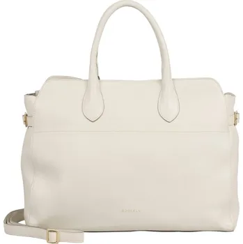 Kabelka BURKELY Dámská kožená kabelka na notebook Demi 1001901.46.01 smetanová