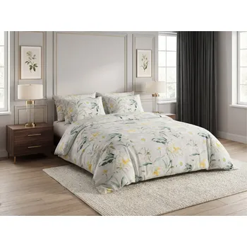 Povlečení Povlečení z mikrovlákna ELYSIA, světle šedé Rozměr povlečení: 70 x 80 cm | 140 x 200 cm