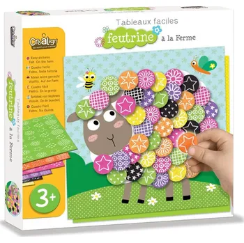 kreativní sada Créa Lign Tvoření z filcu Na farmě 3+