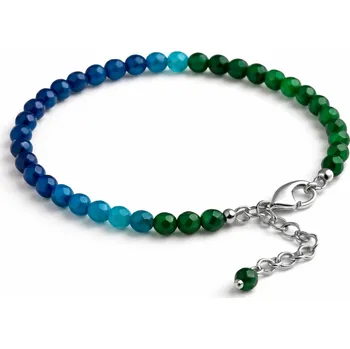 Náramek Náramek apatit, smaragd a safír Melanie