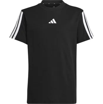 Dětské triko adidas 3 STRIPES TEE 160 J 164 Černá, Bílá