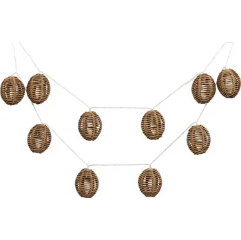 Vánoční dekorace LED světelný řetěz počet žárovek 10 ks na baterky délka 180 cm Carlisle – House Nordic ID_1832632