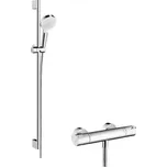 Sprchová baterie Hansgrohe Crometta se sprchovým setem 150 mm bílá/chrom 27813400 173828959