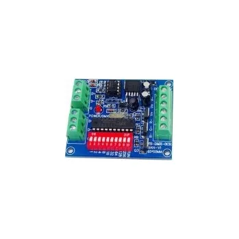 LED páska 3-kanálový RGB LED DMX512 stmívač DC 5-24 V, 15 A