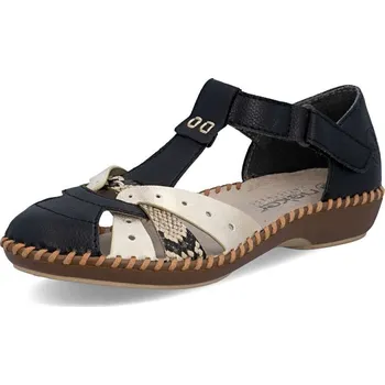 Dámské sandále Dámské sandály RIEKER M1655-00 černá S6 42