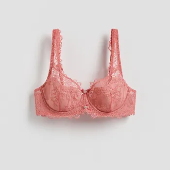 Podprsenka Reserved - Podprsenka s&nbsp;kosticemi a měkkými košíčky - orchidejová - 715HQ-40X - 715HQ-40X-80C