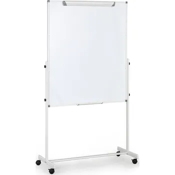 Kancelářský nábytek Mobilní tabule, flipchart, kombinovaný povrch, 1200 x 1000 mm