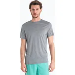 Pánské trekingové tričko icebreaker Merino 125 Cool-Lite Sphere III SS Tee metro heather