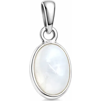 Přívěsek Stříbrný přívěsek s měsíčním kamenem Noya