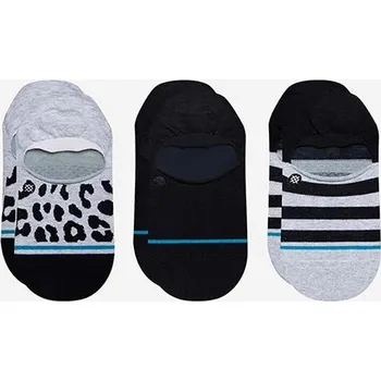 Pánské ponožky Ponožky Stance Leopard 3-pack W145C21LEO černá 99X, vel. 38/42