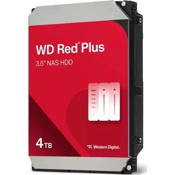 Pevný disk HDD 4TB WD40EFZZ Red Plus 256MB SATAIII 5400rpm