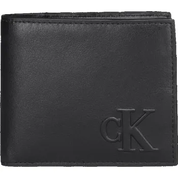 Oblečení a móda Módní peněženka Calvin Klein BOLD CK EW BILLFOLD W/COIN UNI Černá