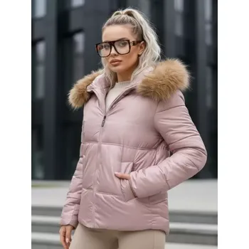 Dámská bunda DSTREET TY5526 RŮŽOVÁ L