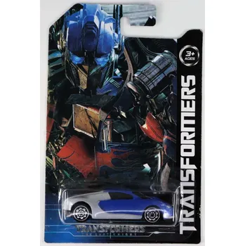 autíčko Bugatti Veyron Transformers modrá 1:64 - Mattel Bugatti Veyron - Transformers