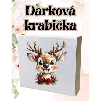 krabička s potiskem Krabička, s potiskem, SOBÍK, 17,3x16x5,3 cm, 1 kus