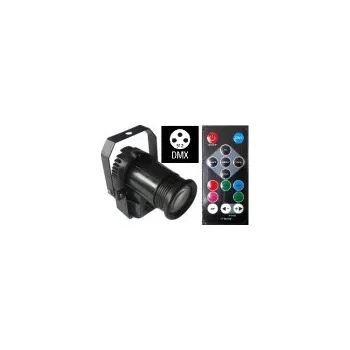 LED pinspot reflektor RGBW, 10W, dálkový ovladač, DMX