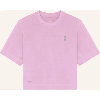 On Dámské Krátké Tričko Train-T Crop, růžová, 38