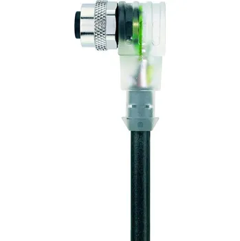 Escha AL-WWAK4P2-5/S370 připojovací kabel pro senzory - aktory, 8045238, piny: 4, 5.0 m, 1 ks