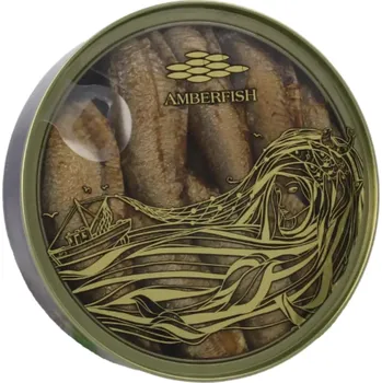 Uzené šproty v rostlinném oleji Amberfish 160 g