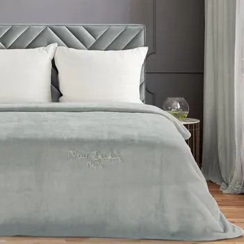 deka Luxusní deka PIERRE CARDIN 160x220cm - stříbrná