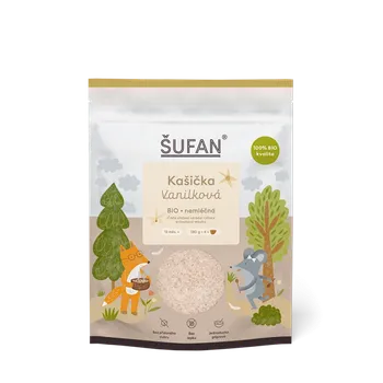 ŠUFAN s.r.o. Vanilková kašička BIO nemléčná - 180 g