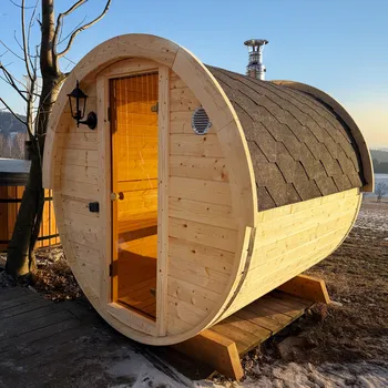 Sauna AmRelax Finská sudová sauna Premium 200 AmRelax FS2X5 KB