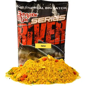 Benzar Mix krmná směs River Series 1kg Příchuť: Čtyři druhy sýra