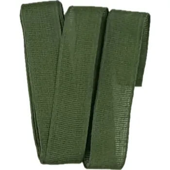 Stuha Stuha látková Nature Taft – Forest Green tmavě zelená 25mm x 2,5m (6,-Kč/m) (Jednobarevná stuha, barva zelená, bavlněná, okraje zpevněné tkaním, Go Green - biologicky odbouratelná)