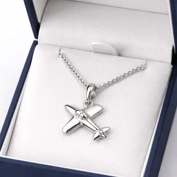 Přívěsek Stříbrný přívěsek letadlo Aero