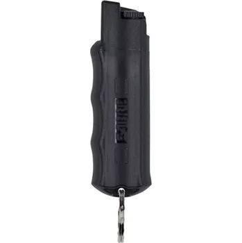 Bojový sport SABRE RED obranný sprej s klipem na klíče - Různé barvy Barva: Černá