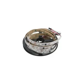 LED páska LED pásek WS2811 digitální, 5050, 7W/m, RGB, 30 diod, 12V, 1 m