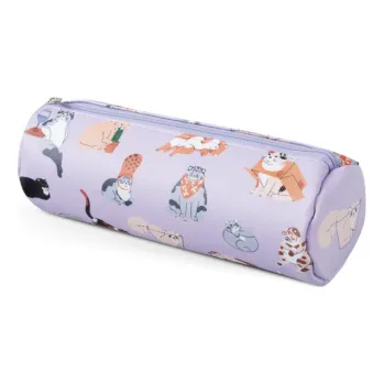 Penál Penál etue válcová - Kočky