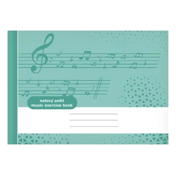 Sešit Školní sešit BASE notový 16 listů