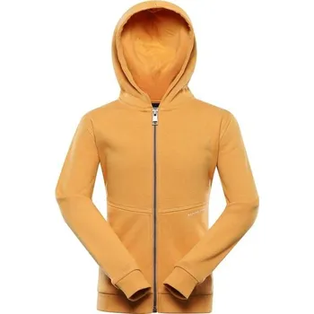 Chlapecká mikina Dětská mikina ALPINE PRO LARESO 140/146 Žlutá