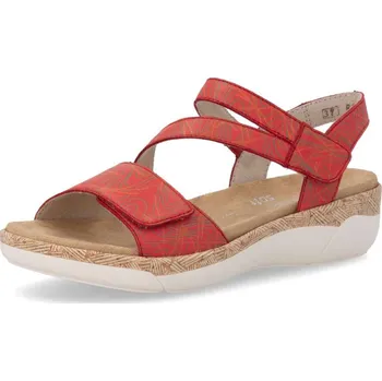 Dámské sandále Rieker Dámské sandály REMONTE R6860-33 červená S6 43