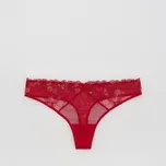 Reserved - Tanga s výšivkou - červená - 771HQ-33X - 771HQ-33X-XL