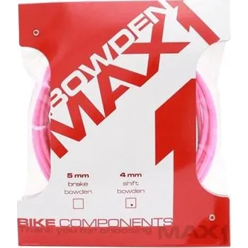 Lanko pro jízdní kolo řadící bowden MAX1 4mm - růžový, 3m