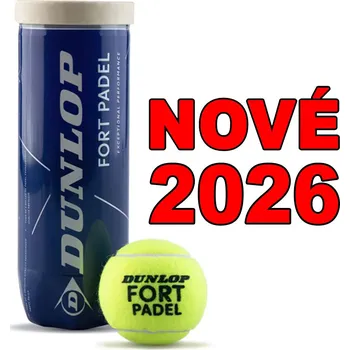 Tenis Padelové míče DUNLOP FORT PADEL X3