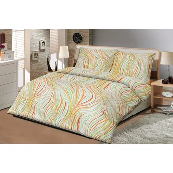 Povlečení Olzatex povlečení bavlněný satén oranžové