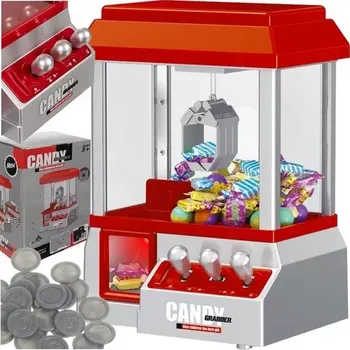 Drapákový automat na sladkosti - candy machine