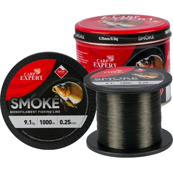 Rybářský vlasec Carp Expert Smoke Tmavě Šedý 0,25 mm/1000 m