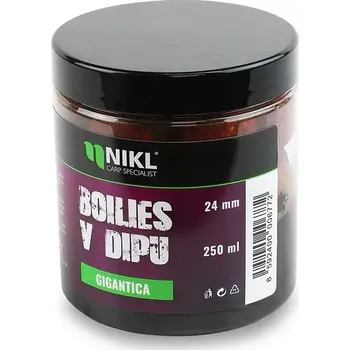 NIKL Boilies v dipu Gigantica 250g 20mm (NIKL Boilies v dipu Gigantica 250g 20mm)