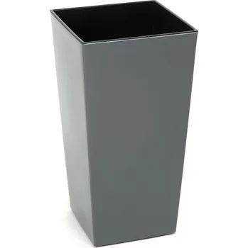 Květináč Lamela LAMELA, Květináč FINEZIA 35 x 35 cm, antracit
