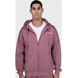 GymBeam Mikina se zipem Relay Haze S růžová